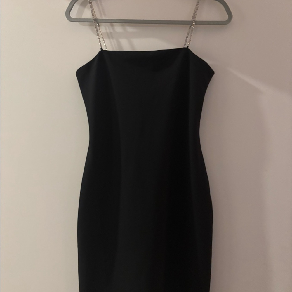 Elegant Black Slip Dress